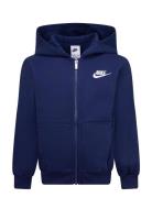 Nkn N Nsw Club Fleece Lbr Fz Navy Nike