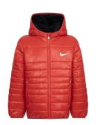 Nike Quilted Jacket Red Nike