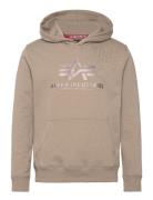 Basic Hoody Carbon Beige Alpha Industries