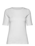 Women Bamboo S/S T-Shirt Slim Fit White URBAN QUEST