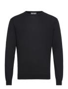 100% Cotton Fine-Knit Sweater Navy Mango