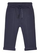 Cotton Jogger-Style Trousers Navy Mango