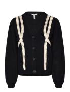 Objulla Knit L/S Re Cardigan 134 Black Object