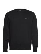 Reg Emb Archive Shield Cneck Black GANT