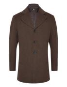 Bs Portmore Slim Fit Coat Brown Bruun & Stengade