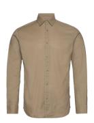 Jjslub Shirt Ls Brown Jack & J S