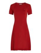 Co Jersey Stitch F&F Dress Red Tommy Hilfiger