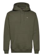 Tjm Reg S Flag Hoodie Ext Green Tommy Jeans