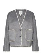 Objlola Ls Lo Jacket E Au Div Grey Object