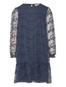 Dress Mesh Navy Creamie