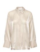 Kbrafaella Shirt Beige Karen By Simonsen