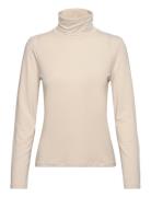 T-Shirts Long Sleeve Cream Marc O'Polo