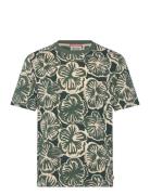 Big All Over Print T-Shirt Green Scotch & Soda