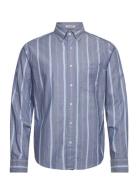 Reg Archive Oxford Stripe Shirt Blue GANT