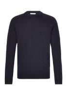 Bs Caspian Regular Fit Knitwear Navy Bruun & Stengade