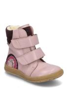 Boots - Flat - With Velcro Pink ANGULUS