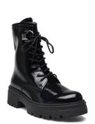 Laced Ankle Boot Black Gabor