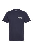 Logo Tee Navy Wrangler