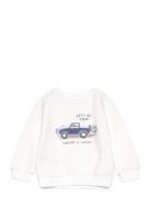 Hoodie Car White Mango