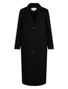 Visolo L/S Coat - Noos Black Vila