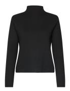 High Collar Sweater Black Mango