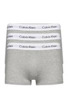 Low Rise Trunk 3Pk Grey Calvin Klein