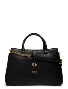 Kuba Tri Compartment Satchel Black GUESS