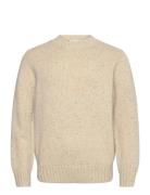 Gary Fleck Wool Roundneck Cream Les Deux