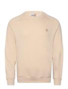 Exeter River Brushed Back Crew Sweatshirt Angora Beige Timberland