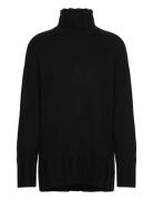 Bs Antoinette Over D Fit Knitwear Black Bruun & Stengade