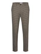 Como Reg Houndstooth Suit Pants Brown Les Deux