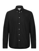 Konrad Oxford Shirt - Seasonal Black Les Deux