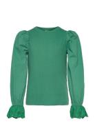 T-Shirt Ls Green Creamie