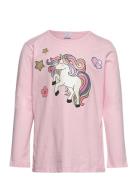 Top Unicorn Print Pink Lindex