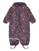 Snow Suit Aop Purple Mikk-line