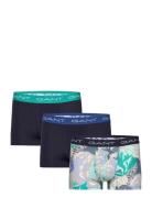 Sea Print Trunk 3-Pack Navy GANT