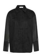 Kbsilke Shirt Black Karen By Simonsen