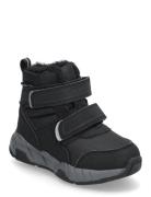 Boots W. Velcro, Wp Black Color Kids