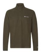 Half Zip Top Khaki Champion