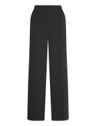 Straight-Fit Pleated Trousers Black Mango