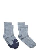 Baby Socks Blue Minymo