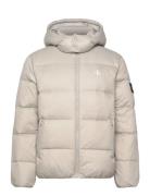 Essentials Down Jacket Beige Calvin Klein Jeans