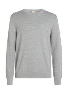 Micro Pique Structure Sweater Grey Calvin Klein