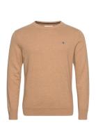 Classic Cotton C-Neck Beige GANT