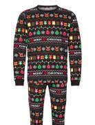 The Joyful Christmas Pyjamas Black Christmas Sweats