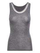 Juliana Tank Top Wool Grey Femilet