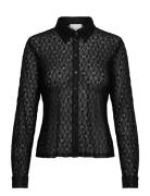 Violamw Lace Shirt Black My Essential Wardrobe