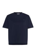 Modern Relaxed C-Nk Ss Navy Tommy Hilfiger