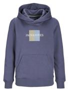 Jorfrederiksberg Box Sweat Hood Sn Jnr Blue Jack & J S