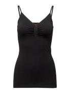 Cc Heart Seamless Camisole Black Coster Copenhagen